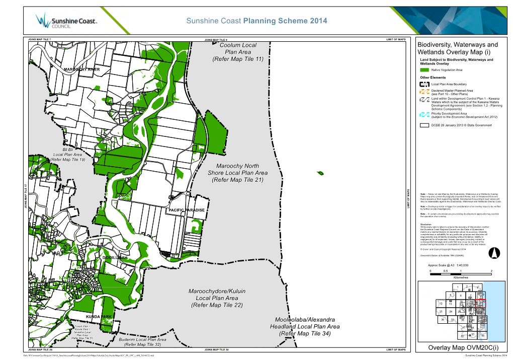 Sunshine Coast Planning Scheme 2014