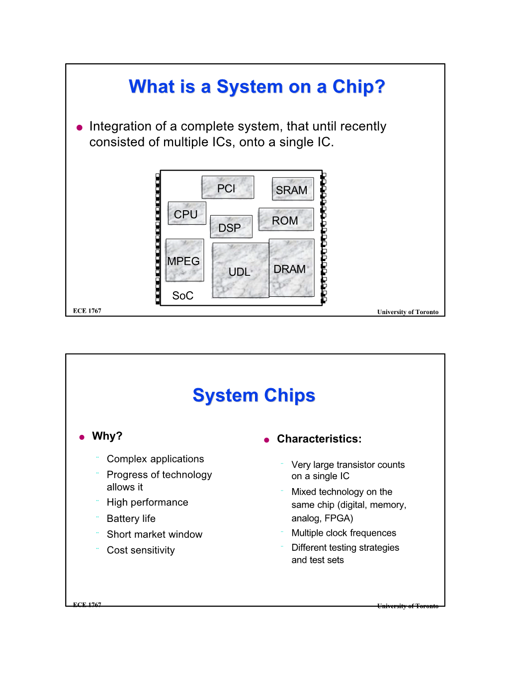 What Is a System on a Chip? System Chips
