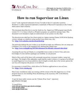 How to Run Supervisor on Linux