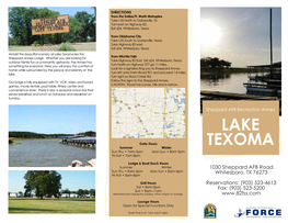 Lake Texoma Brochure 2019