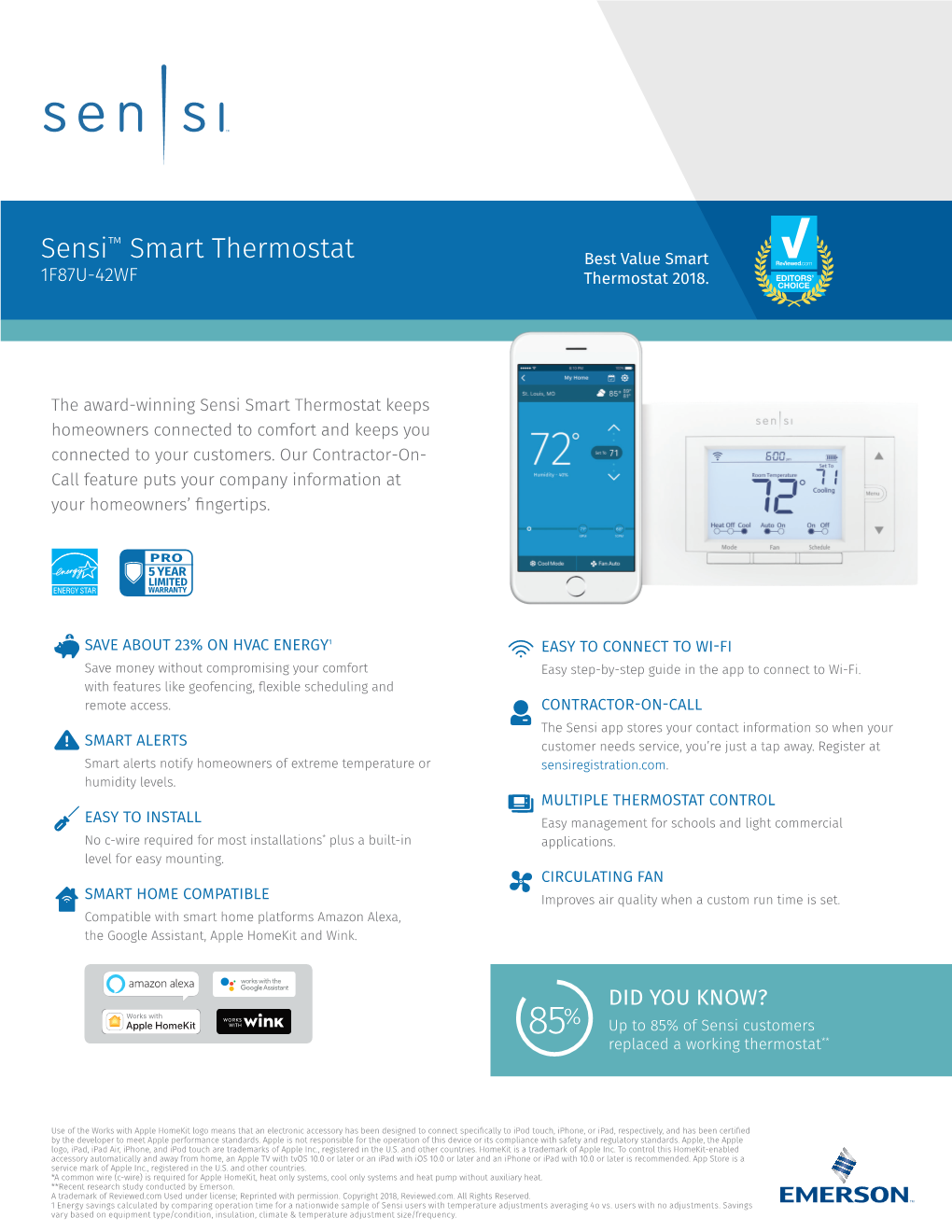 Sensi™ Smart Thermostat