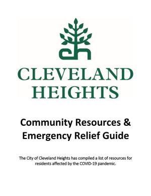 Community Resources & Emergency Relief Guide