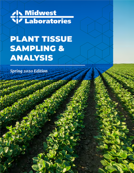 Plant Tissue Sampling & Analysis