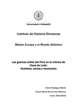 Instituto De Historia Simancas
