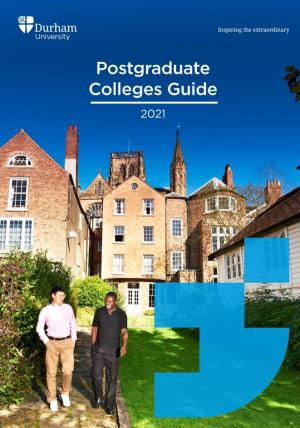 Postgraduate Colleges Guide 2021