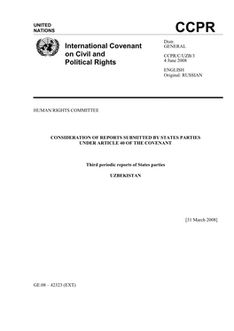 International Covenant on Civil and Political Rights