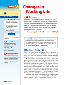 Changes in Working Life