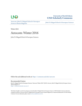 Aerocom: Winter 2016 John D