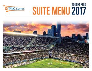 Experience | Packages | a La Carte | Beverages | Suite Information Experience We Welcome You to the 2017 Pnc Suites Menu!