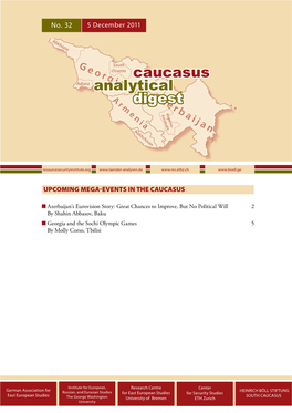 Upcoming Mega-Events in the Caucasus