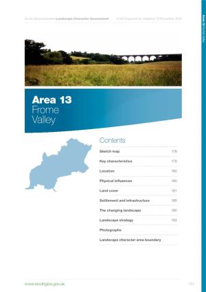 Area 13 Frome Valley