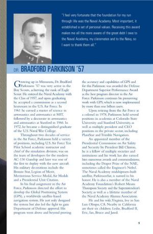 Dr. Bradford Parkinson ’57