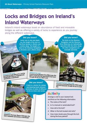 Locks and Bridges on Ireland's Inland Waterways an Abundance of Fixed