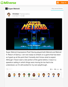 Super Metroid Super Metroid Impressions Post! Having Played