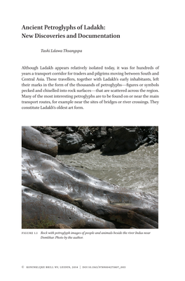 Ancient Petroglyphs of Ladakh: New Discoveries and Documentation
