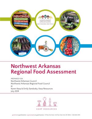Northwest Arkansas Regional Food Assessment