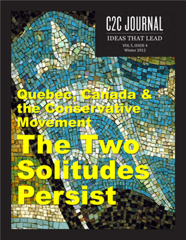 Quebec, Canada & the Conservative Movement