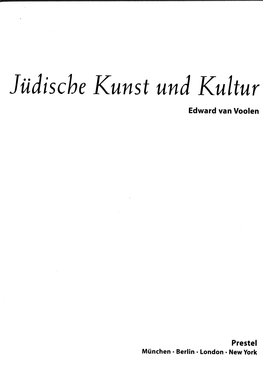Jüdische Kunst Und Kultur Edward Van Voolen