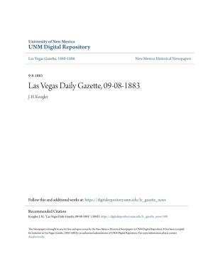 Las Vegas Daily Gazette, 09-08-1883 J