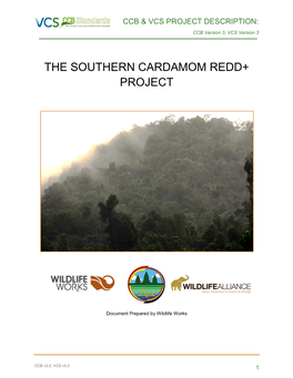The Southern Cardamom Redd+ Project
