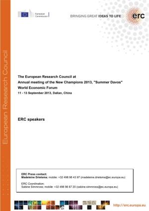 ERC Speakers