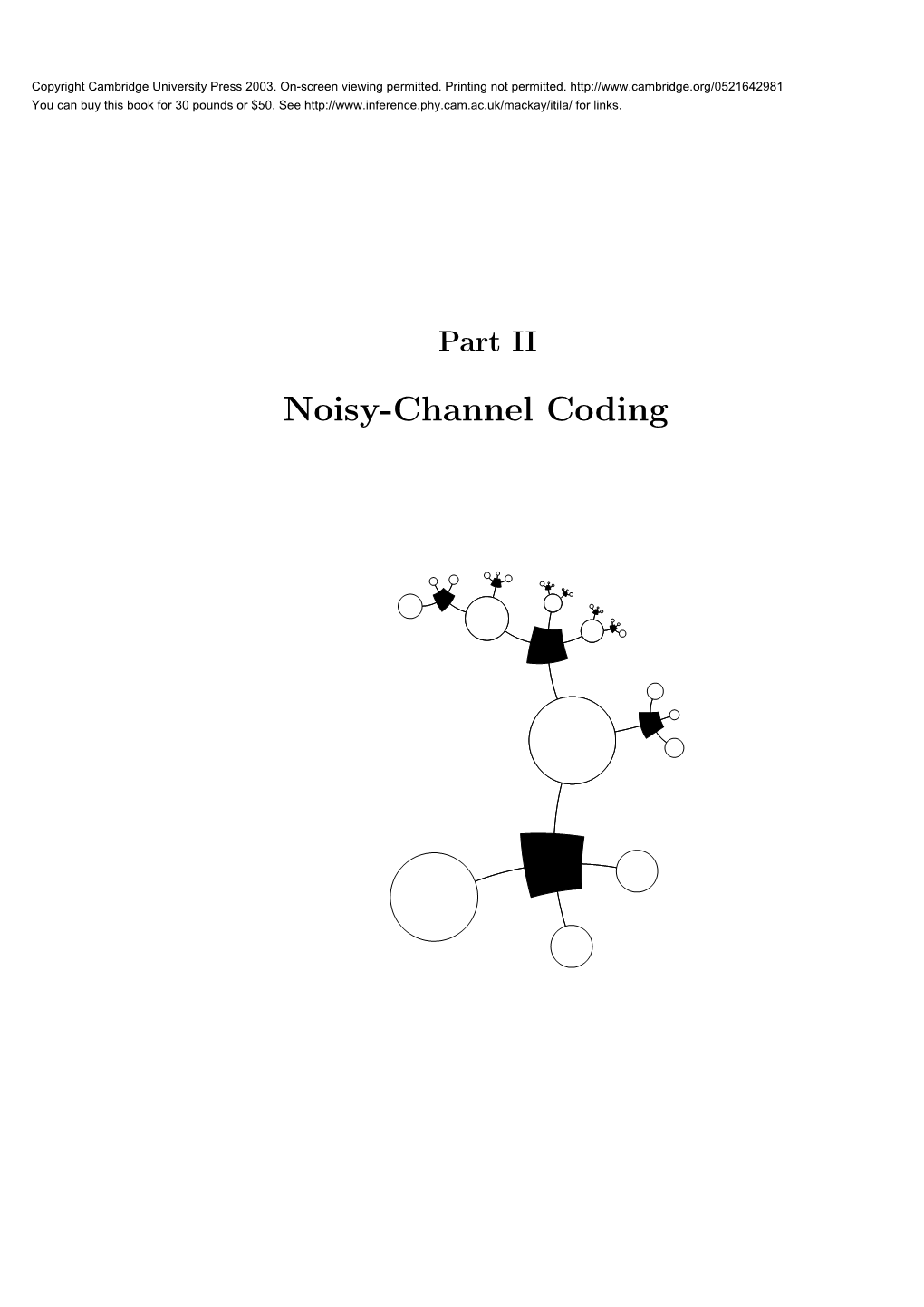 Noisy-Channel Coding Copyright Cambridge University Press 2003