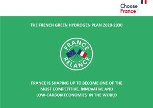 The French Green Hydrogen Plan 2020-2030