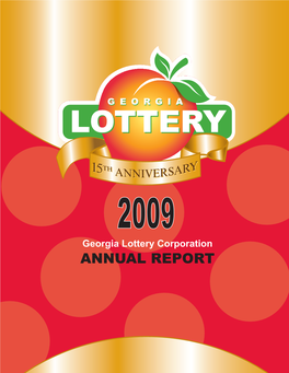 Georgia Lottery 2009 Annual Report