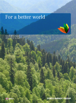 Sustainability Report 2009-2010