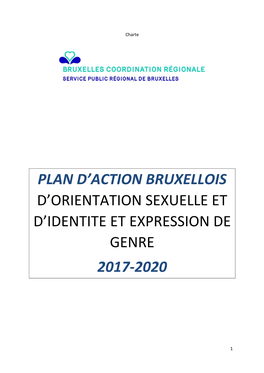 Plan D'action Bruxellois D'orientation Sexuelle Et D