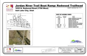 Jordan River Trail Boat Ramp: Redwood Trailhead 1835 N