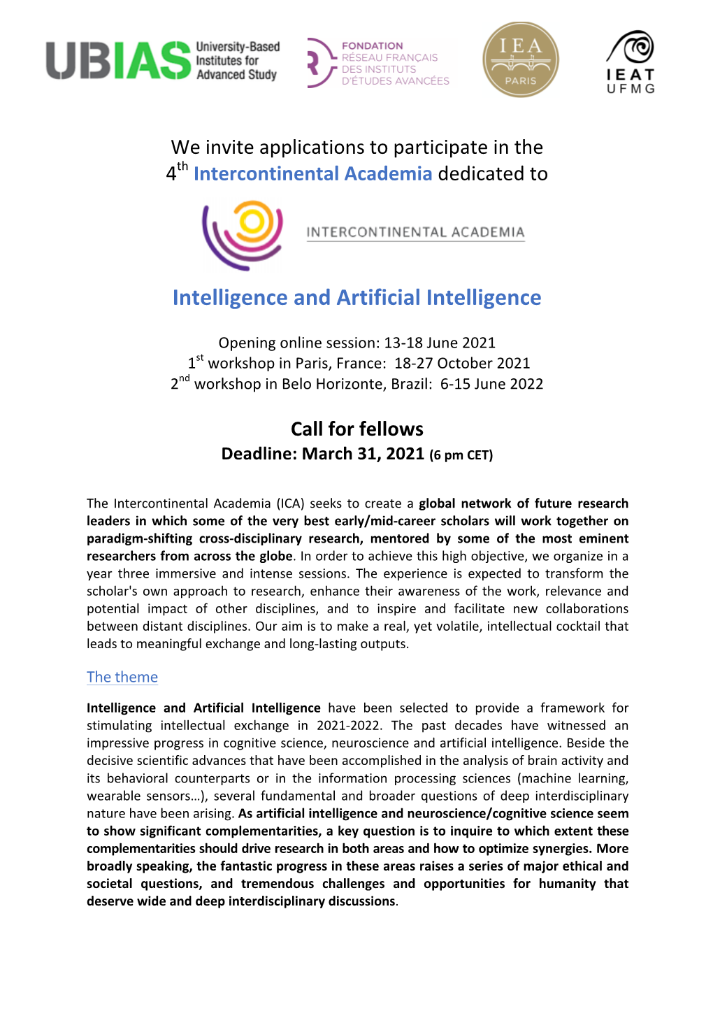 Intelligence and Artificial Intelligence