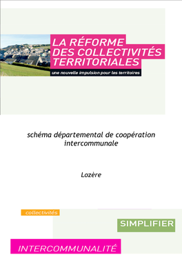 Schéma Départemental De Coopération Intercommunale