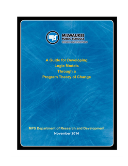 A Guide for Developing Logic Models Through a Program Theory of Change