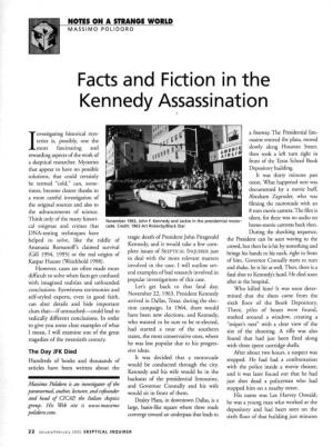 Facts and Fiction in the Kennedy Assassination
