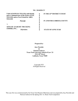 1L-Mock-Trial-Case-File Spring-2021