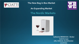 The New Bag in Box Market an Expanding Market