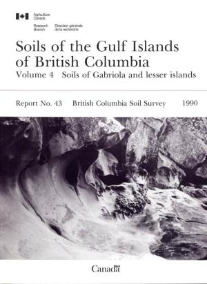 Volume 4 Soils of Gabriola and Lesser Islands