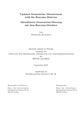 Updated Geoneutrino Measurement with the Borexino Detector
