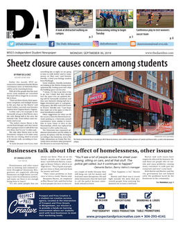 Sheetz Closure Causes Concern Among Students