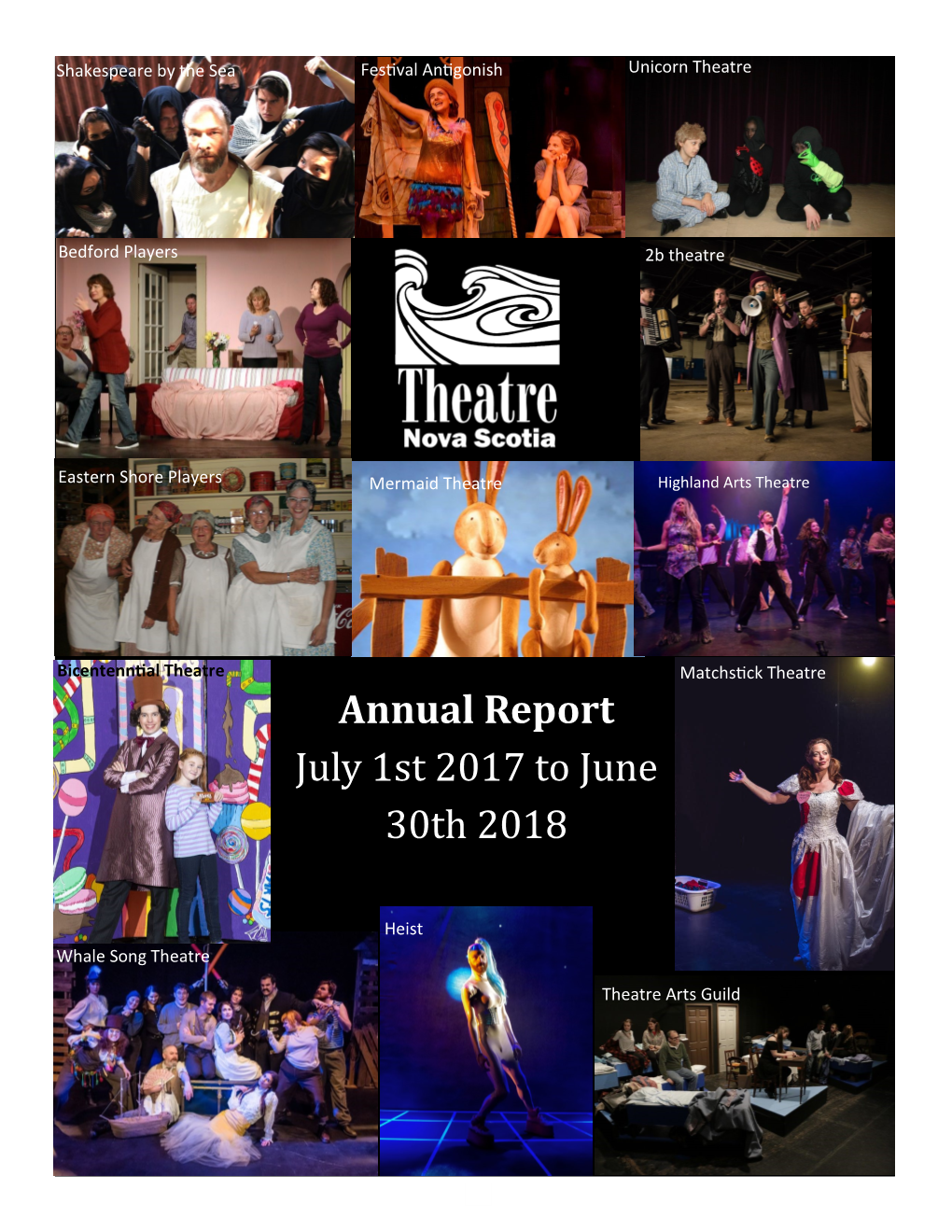 Annual Report July 1St 2017 to June 30Th 2018