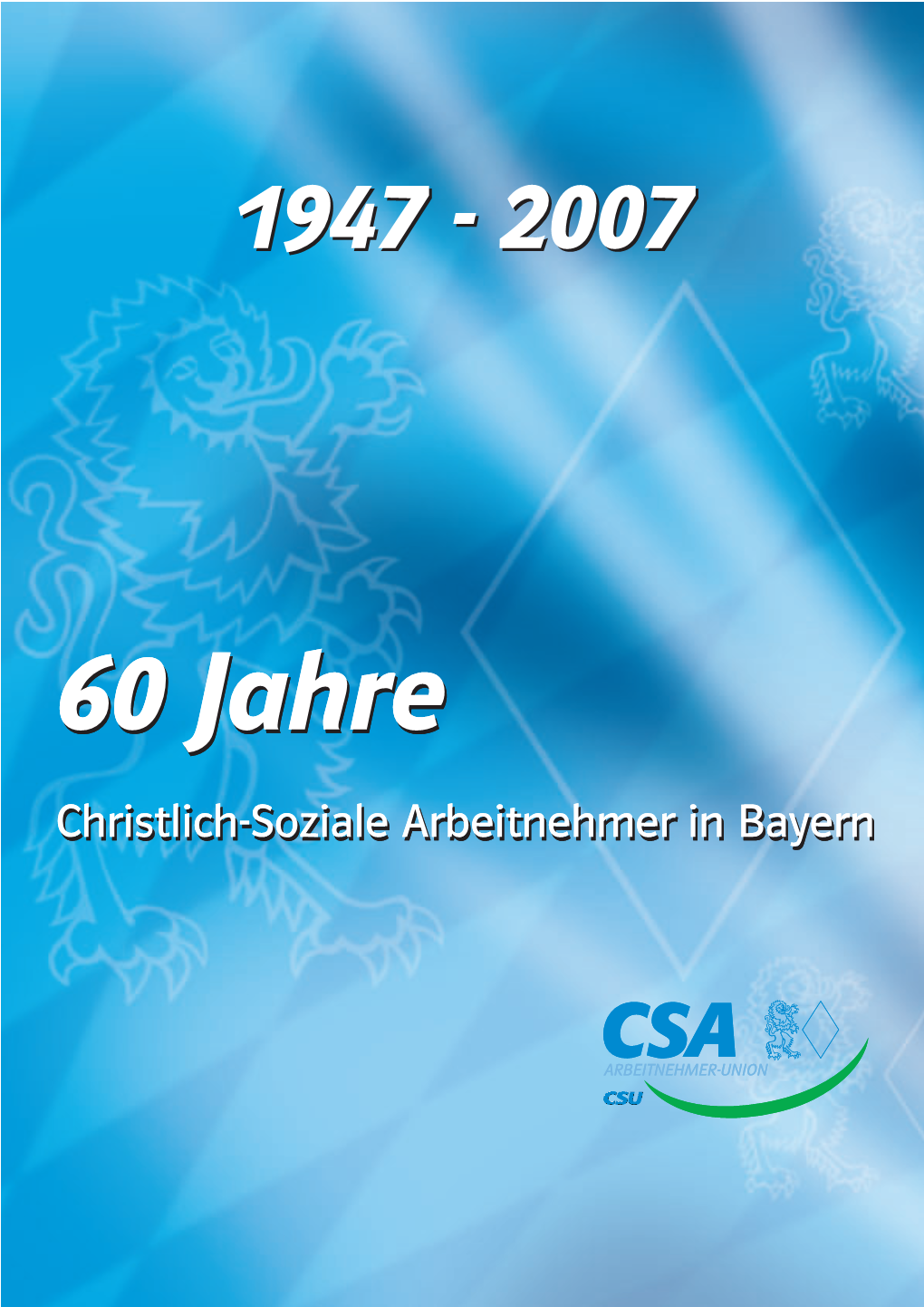 Festschrift 60 Jahre