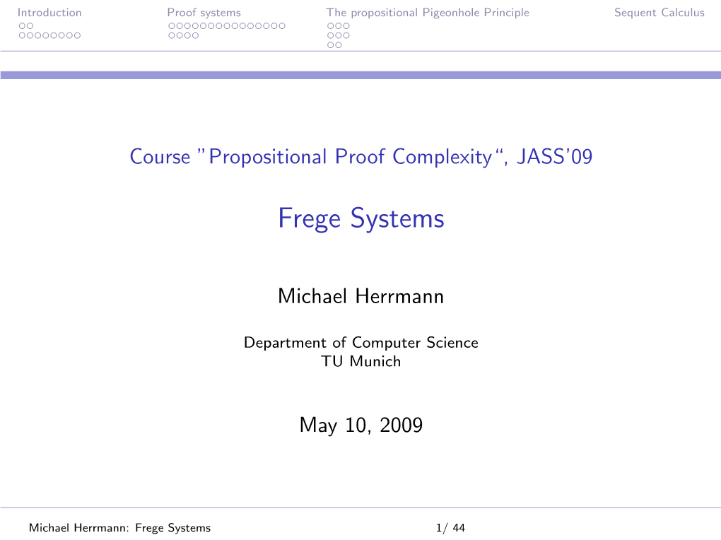Frege Systems