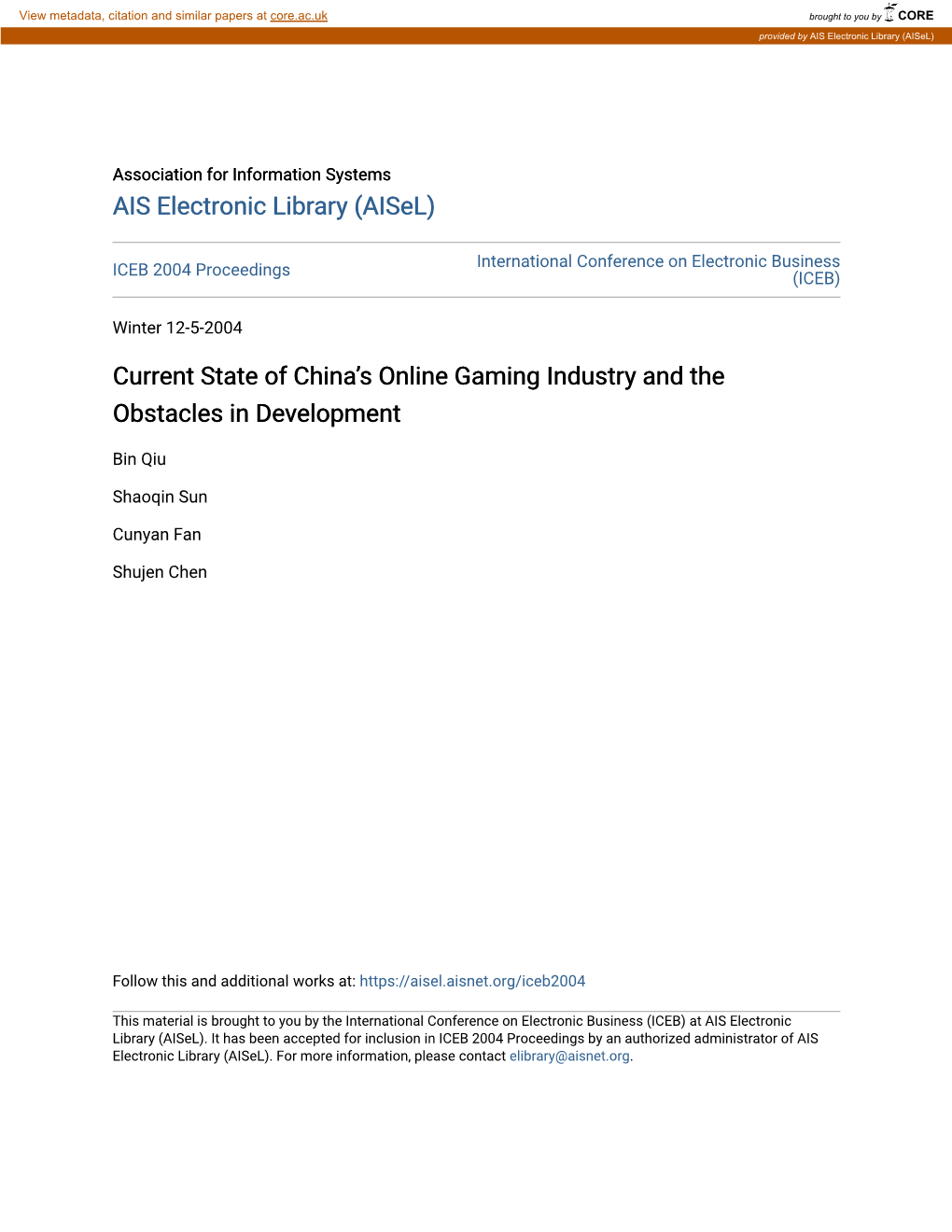 Current State of China's Online Gaming Industry and the Obstacles