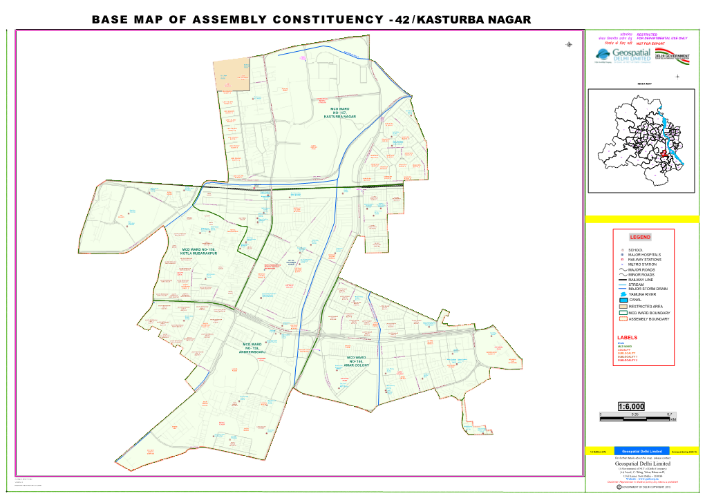 Base Map of Assembly Constituency