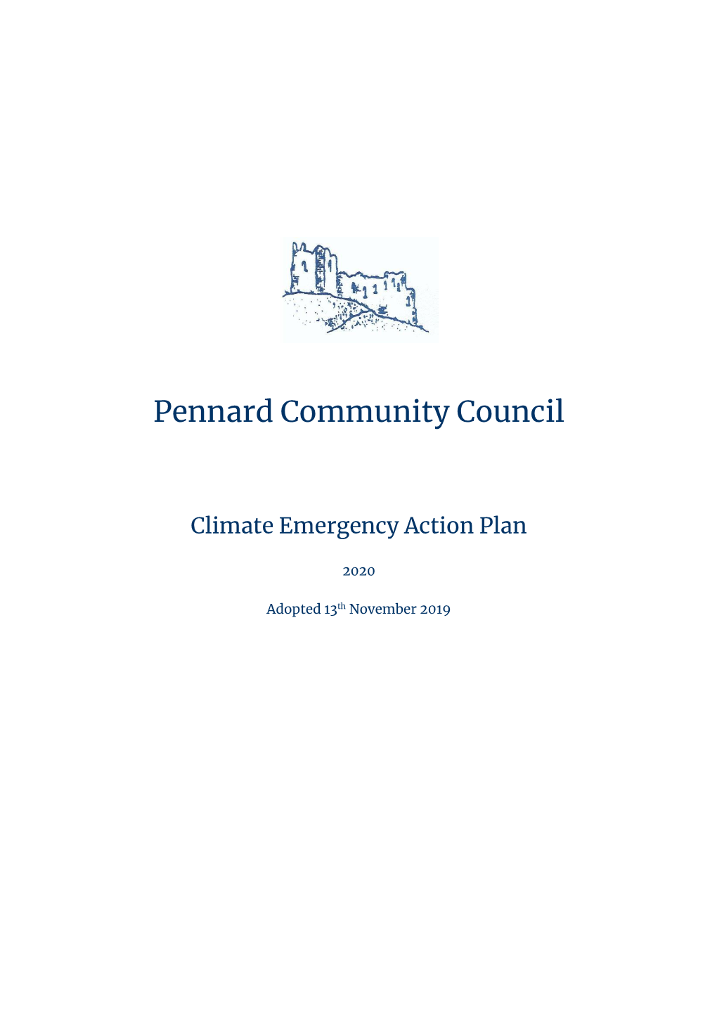 Final Climate Emergency Action Plan 2020