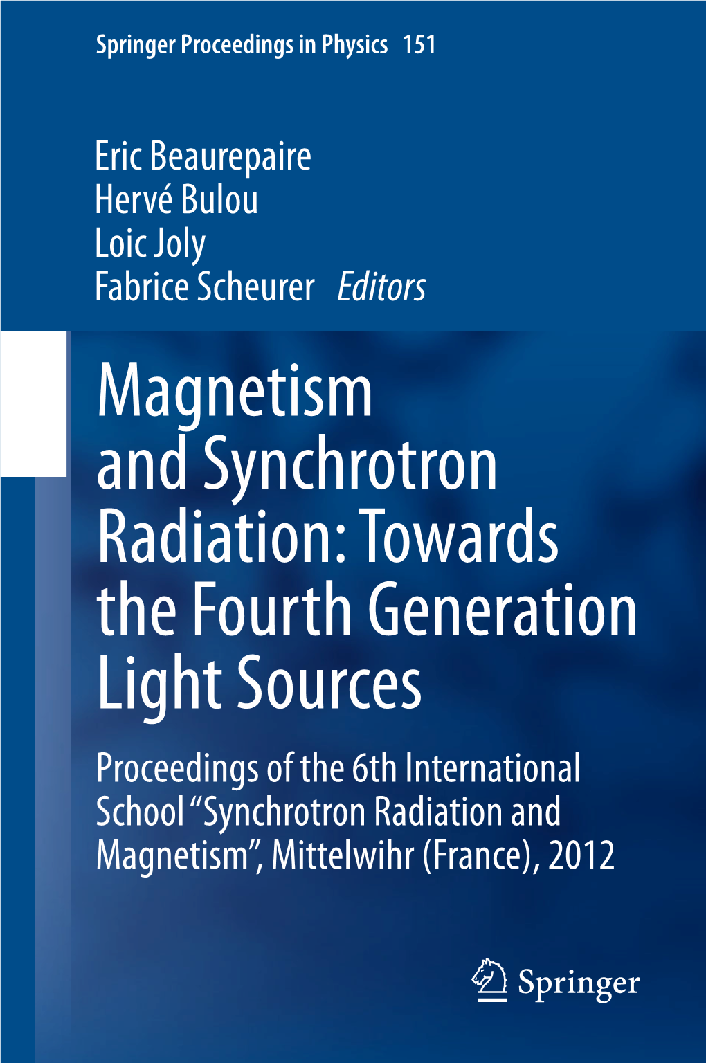 Magnetism and Synchrotron Radiation: Towards the Fourth