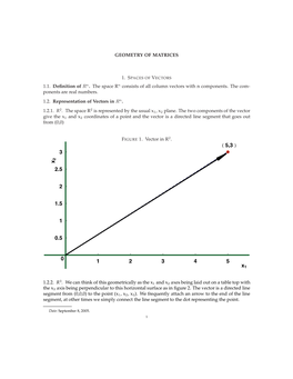 Geometry of Matrices