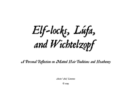 Elf-Locks Workshop Slides