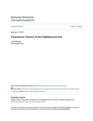 Freemasons: Patrons of the Enlightenment Arts